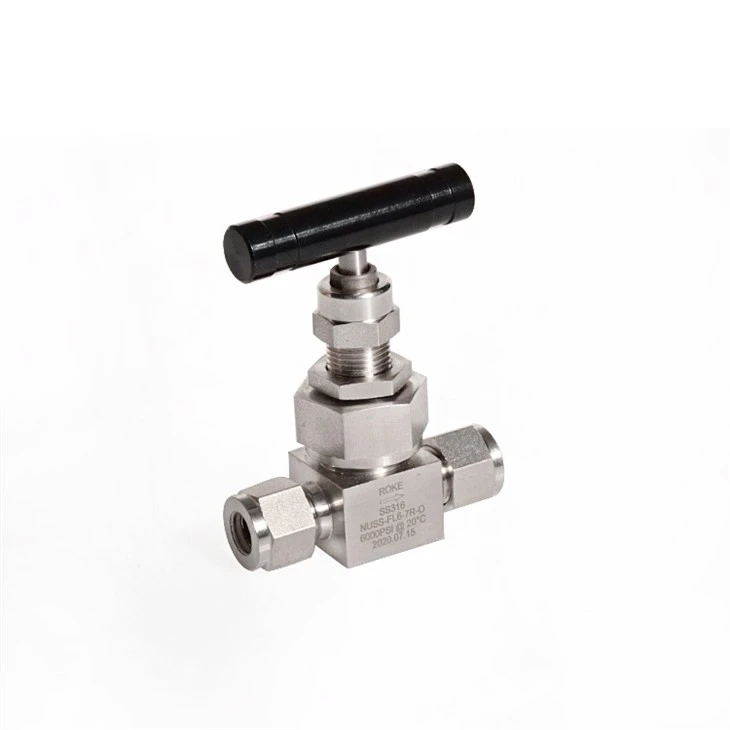 Vàlvula d'agulla SS316L 10000PSI de rosca femella 1 / 2NPT