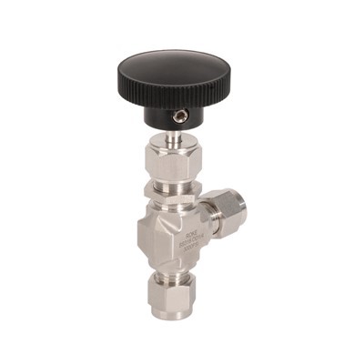 Angle d'acer inoxidable 316 pressió Control vàlvula d'agulla
